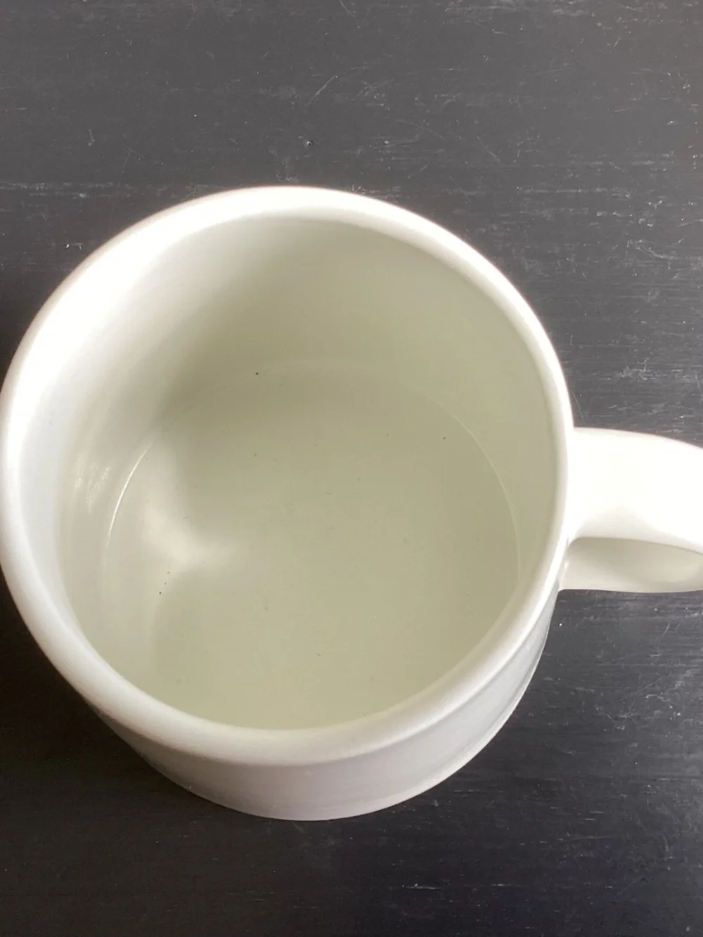 Starbucks Coffee Mug 16oz Embossed “Starbucks” Ceramic Porcelain